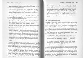McKinsey's Marvin Bower, pages 206 and 207