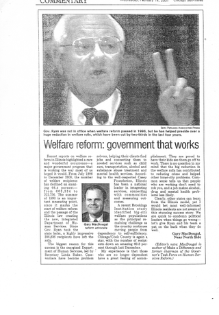 Thumbnail of the article as printed in Chicago Tribune