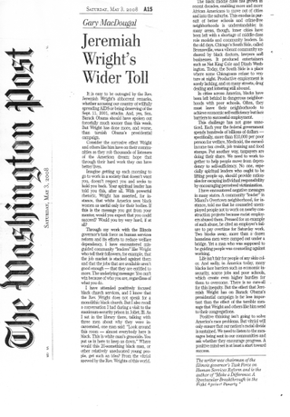 Thumbnail of the article as printed in The Washington Post