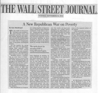 Thumbnail of the article as printed in The Wall Street Journal